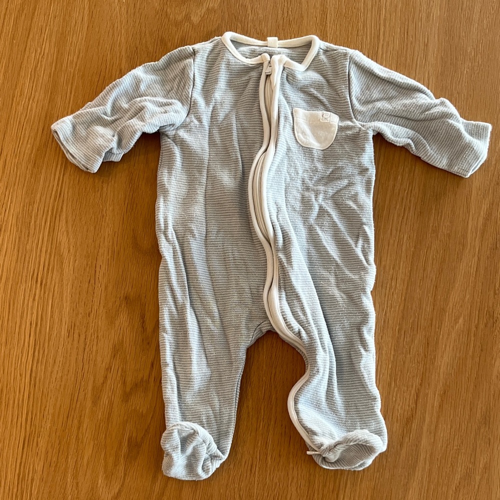 MORI baby striped pajama